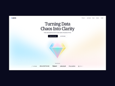 vetric.io 💎 branding cat design graphicdesign illustration logo mobile ui userexperiance userinterface ux webdesign website websitedesign