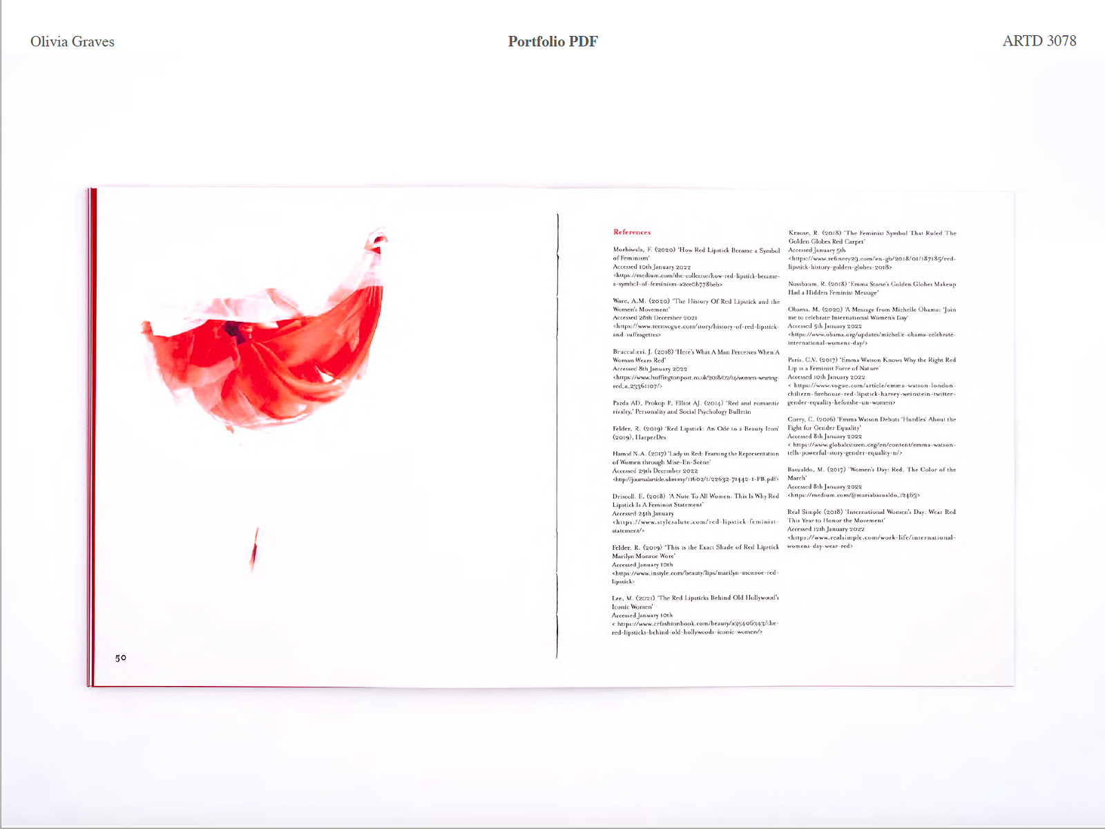 The Red Effect by Olivia on Dribbble