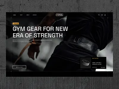 E-Commerce Gymwear Design brutalism ecommerce gym ui ui design ux uxdesign