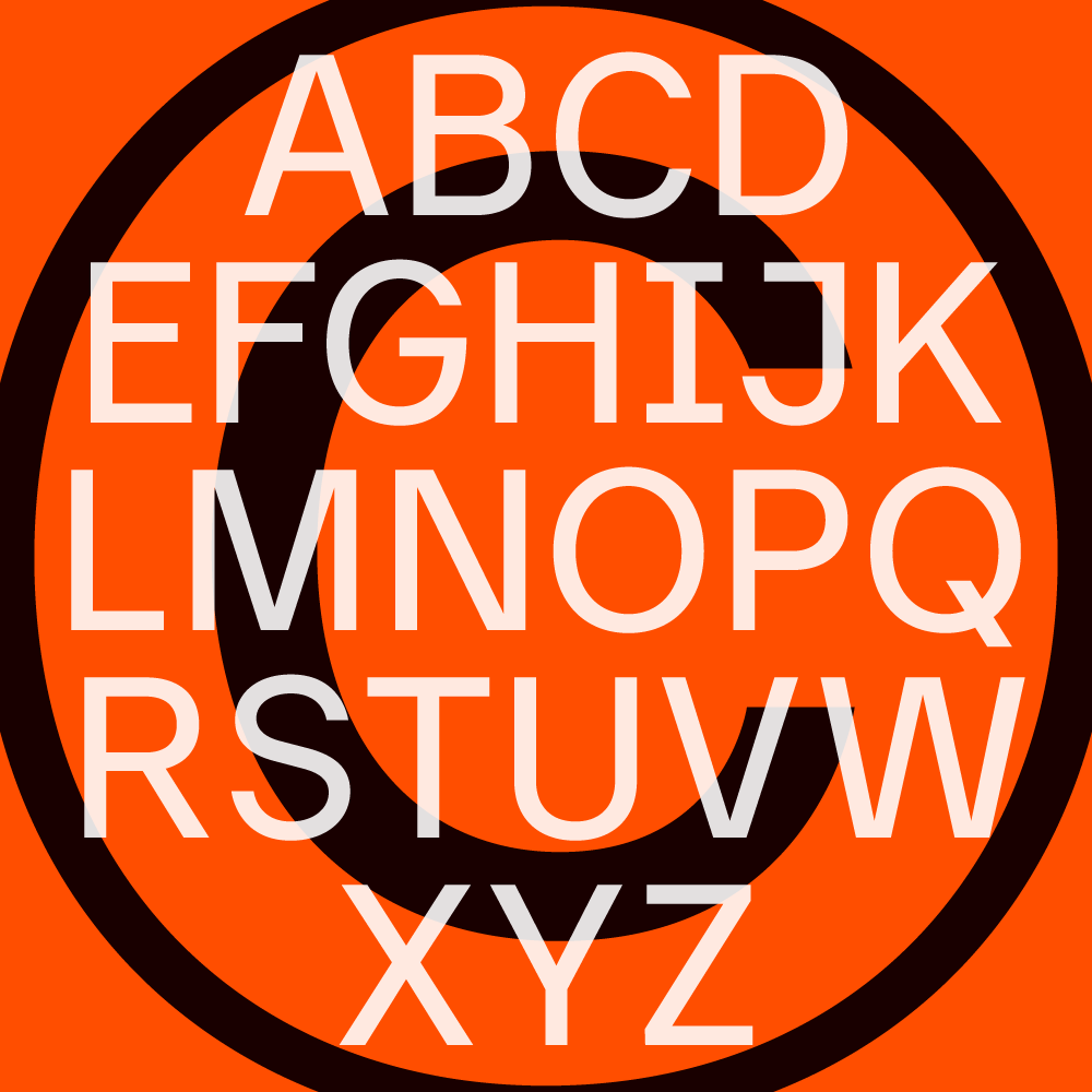 Example of Custom Typeface Design Update: