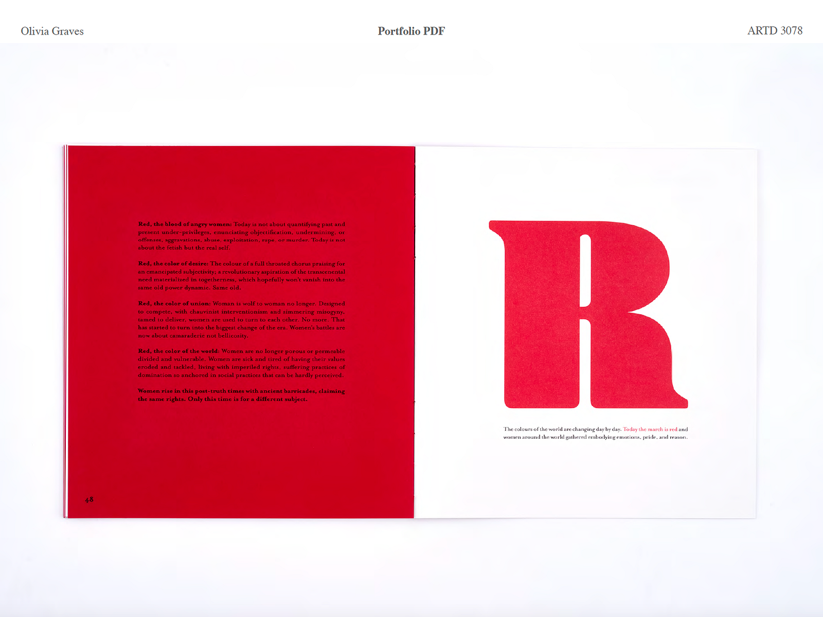 The Red Effect by Olivia on Dribbble