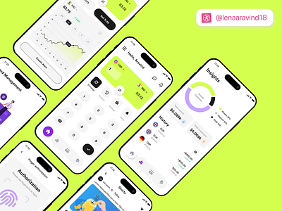 All-in-One Digital Wallet & Currency Exchange animation app home layout wallet