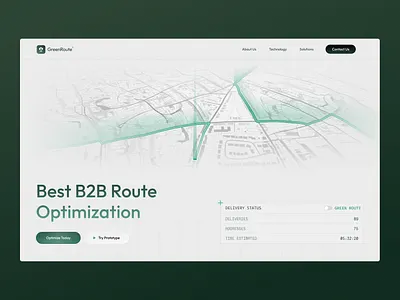 Delivery Service Landing Page app delivery landing page ui ux uxdesign