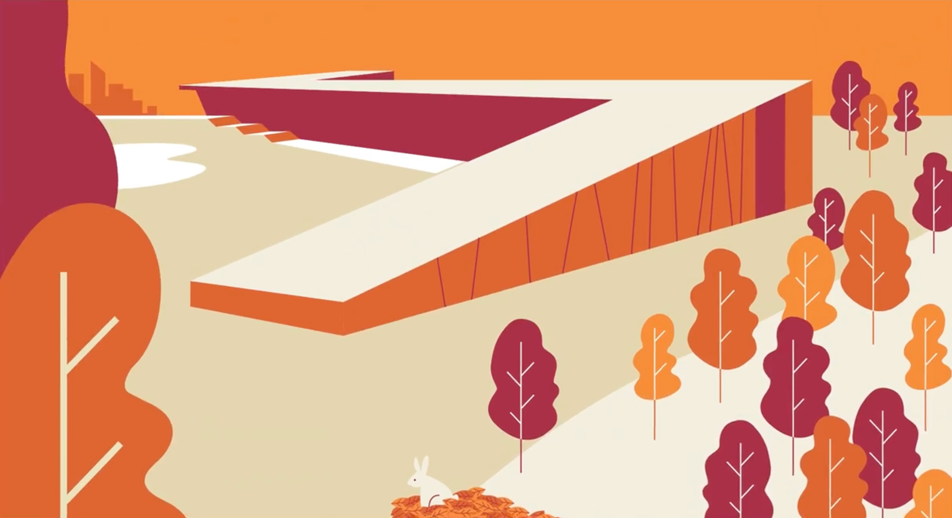 Thankful Cheer Animation animation branding christmas digital signage holiday holiday card illustration motion graphics thanksgiving vector