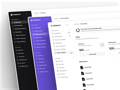 Navs — Untitled UI nav menu navbar navigation product design ui design user interface