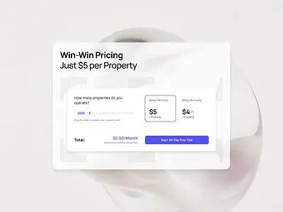 Pricing UI - Clean & User-Friendly Pricing Form Design clean design client work dashboard ui landing page minimal ui modern ui pricing pricing page pricing table pricing ui product design saas saas design saas ui subscription subscription ui ui design web design website design