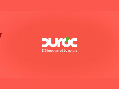 DUROC 3d animation interface motion ui webdesign