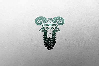 Satyr branding design grape grapes graphic design harvest horns icon illustration logo logo design nature satyr vector water