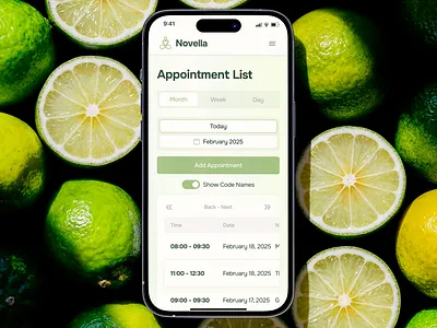 Therapist’s Toolkit - Practice Management UI | Minimum Code appointment list appointments management branding clear design custom illustrations different buttons dribbble green design illustration medicine mobile ui table therapist platform therapists management ui