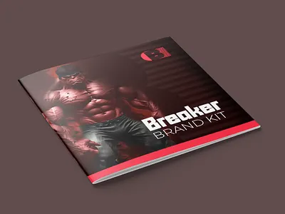 BREAKER- Fitness Brand Identity Design brand guidelines brand identity brand strategy branding fitness brand logo logo design visual identity