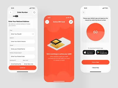 eSIM Activation & Verification Mobile App app design appstoredesign digitalidentity esimactivation googleplayui mobile app mobileappdesign mobileui productdesign simservices smartonboarding uidesign uiinspiration uxdesign verificationflow