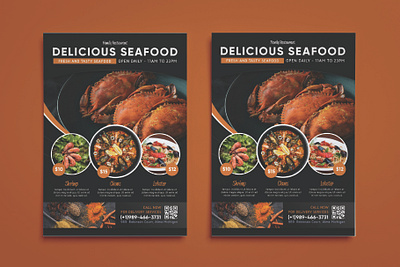 Sea food flyer design burger burger flyer cheeseburger cooking fast food fastfood food brochure food menu food poster foodie fries hamburger illustration pizza pizza flyer restaurant restaurant flyer typography vector