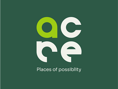 ACRE Branding branding logo logo design