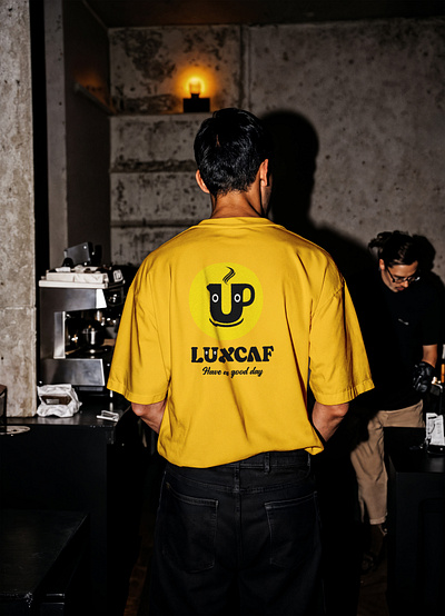 LUXCAF – Coffee Brand Logo and brand identity Design branding coffee brand design graphic design logo logo and brand identity