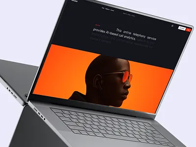 Next-Gen Telephony & Contact Center Platform clean design desktop interface telephony ui ux web