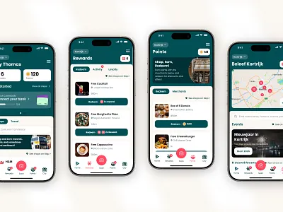 Beleef by Swave - Rewards & Points System beleef belgian loyalty drink offers food rewards local business local business rewards local offers loyalty interface loyalty redemption merchant rewards mobile rewards mobile ui points balance points system proximity based redemption flow reward catalog reward tracking rewards interface swave app