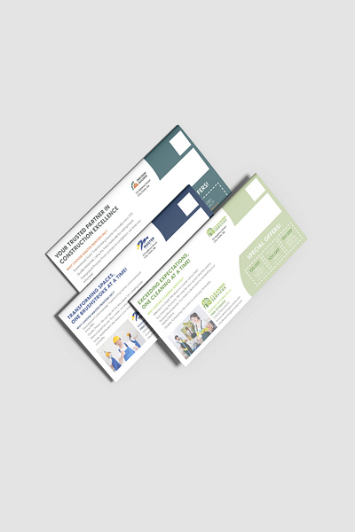 Home Services PC Template branding design graphic deisgn layout print design template design