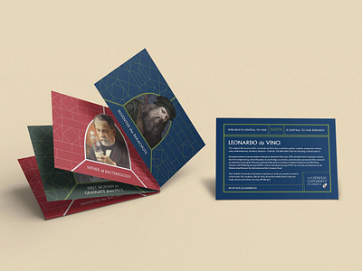 CUA Legend Cards branding cards college design graphic design higher ed identity print promo promotional university