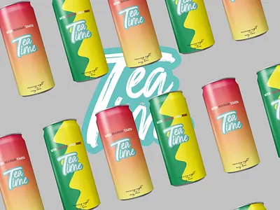 logo design with packaging for tea time branding graphic design logo