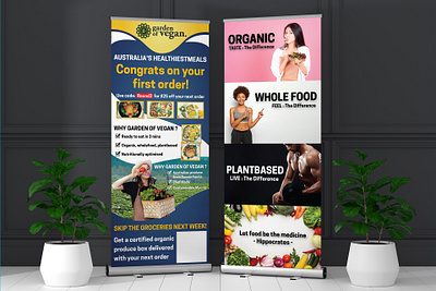 Restaurant Food Order Roller Banner openingbanner