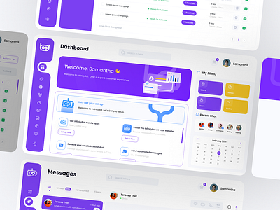 🚀 InfinityBot Dashboard & Messaging Platform – Case Study chatbot chatbot development dashboard prototyping ui graphics user experience wireframing