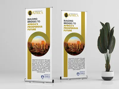 Corporate Africa Future Roller Banner brandingrollup