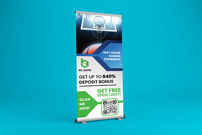 Online Bet Game Roller Banner premiumdisplay