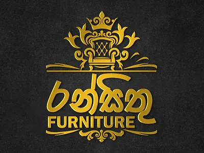 Furniture Golden Luxury Heraldric Royal Logo heritagelogo