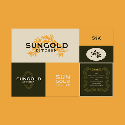 Unused bits for upcoming project! adventure branding cook cooking food illustration kitchen retro served serving simple summer sungold