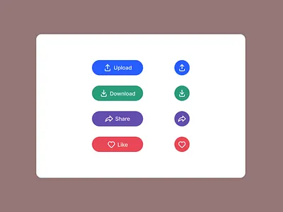 Challenge #083 - Button graphic design ui