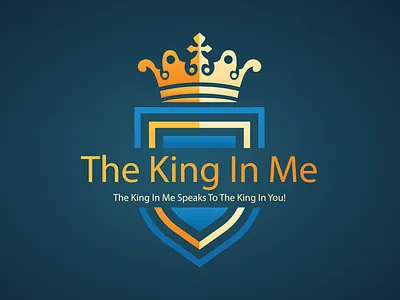 The King In me Logo creative direction