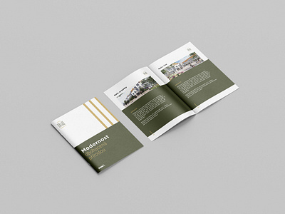 Brochure Miškovice branding brochure design print