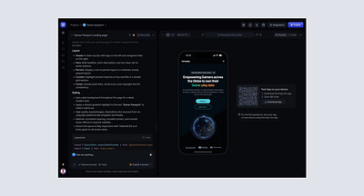 Flora - Live Preview ai ai code ai design ai interface design figma ui ui design uiux