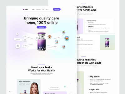 Weight Loss Website branding creativedirection e commerce health care home page landing page product details product page shop store telehealth telehealth and wellness telemedicine web design weight loss