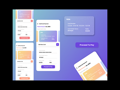 Credit Card Checkout || DailyChallenge002 app branding creditcard dailydesign dailyui design graphic design illustration typography ui uiux ux