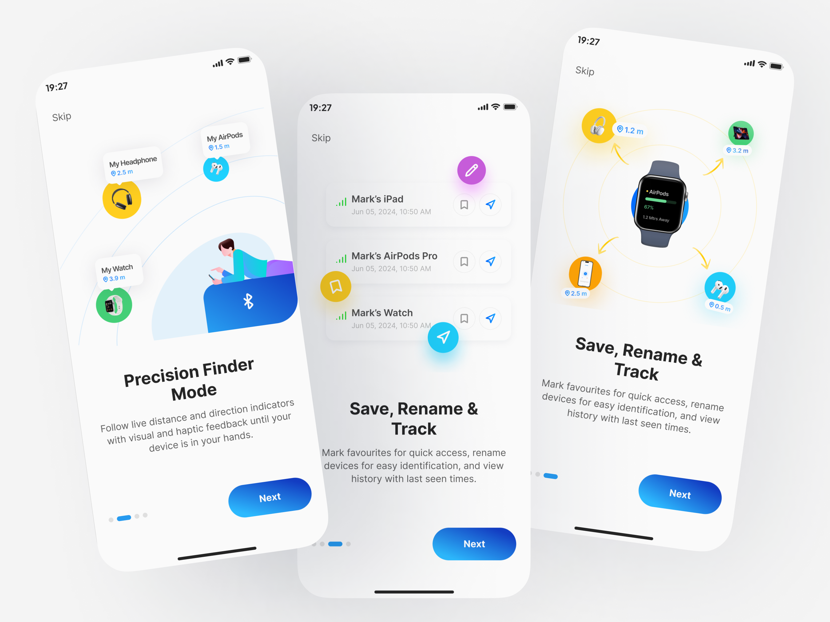Example of Minimal Mobile App Design