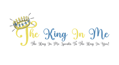 The King In me minimal word Logo brand recognition