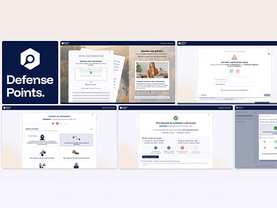 UI for Défense Points. law ui ux