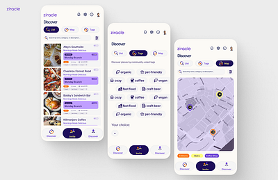Responsive App mobile app playful responsive tags ui ux