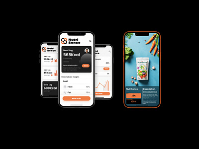 UI for NUTRISENCE ui ux