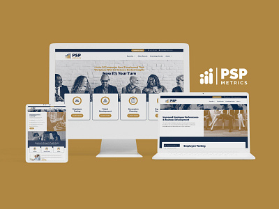 PSP Metrics - New Website Design & Build branding web development website design