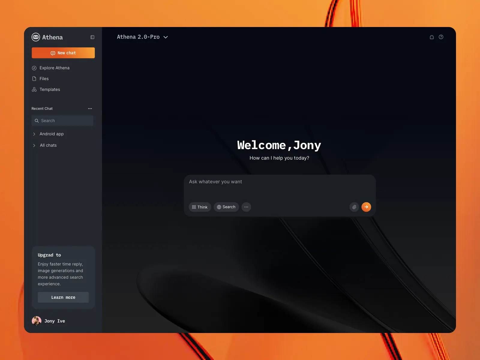 Example of Data Driven Web Dashboard UI/UX
