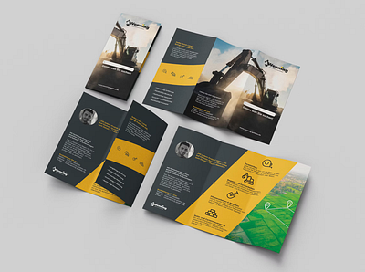 Industrial Branding - Wenning GaLa Bau branding flyer flyerglabau flyermockup galabau gartenlandschaftsbau industrialbranding