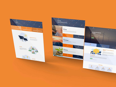 Dunleer Energy - Website Design & Build branding web development website design
