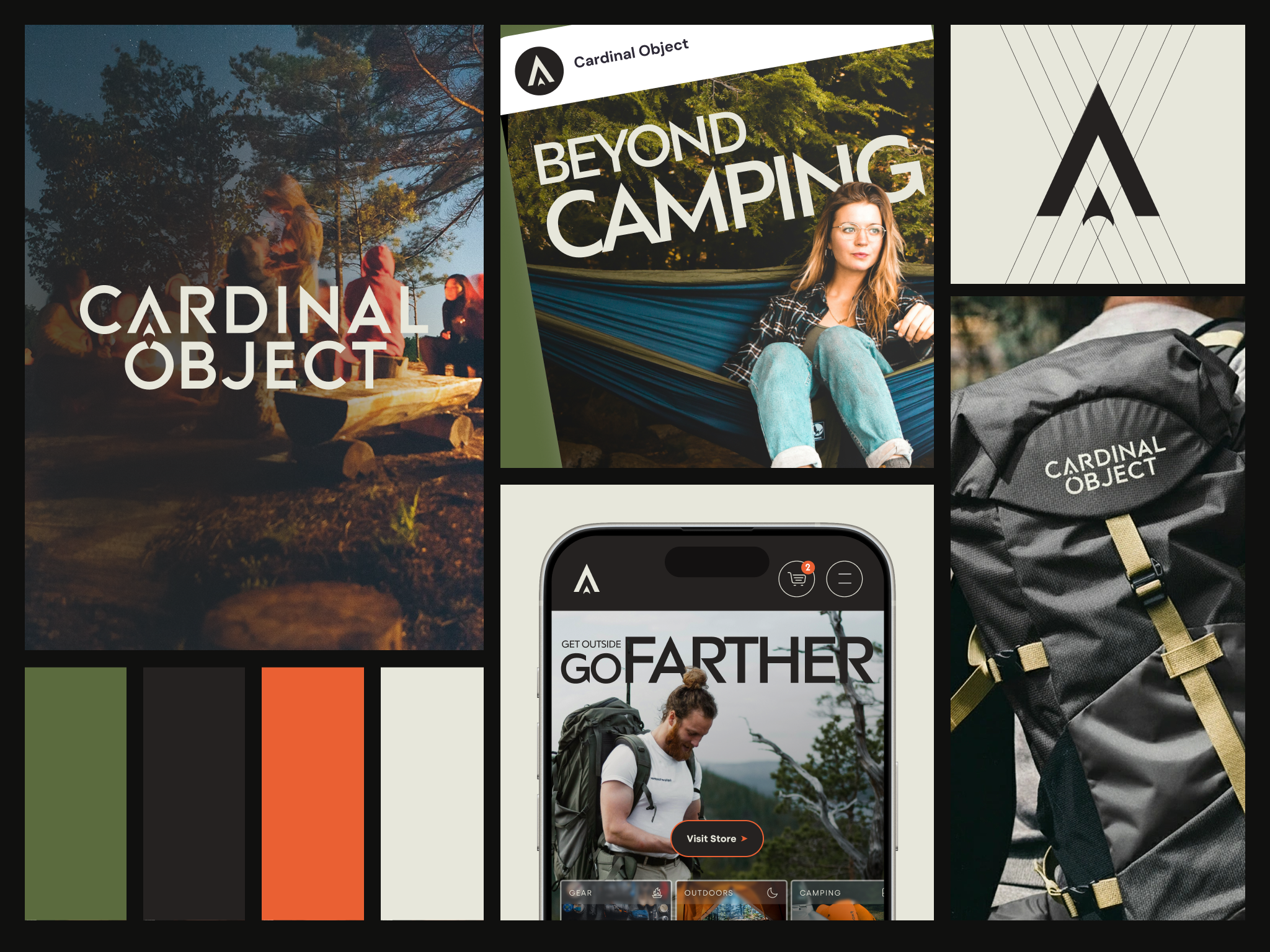 Brand Identity for the Modern Adventurer branding