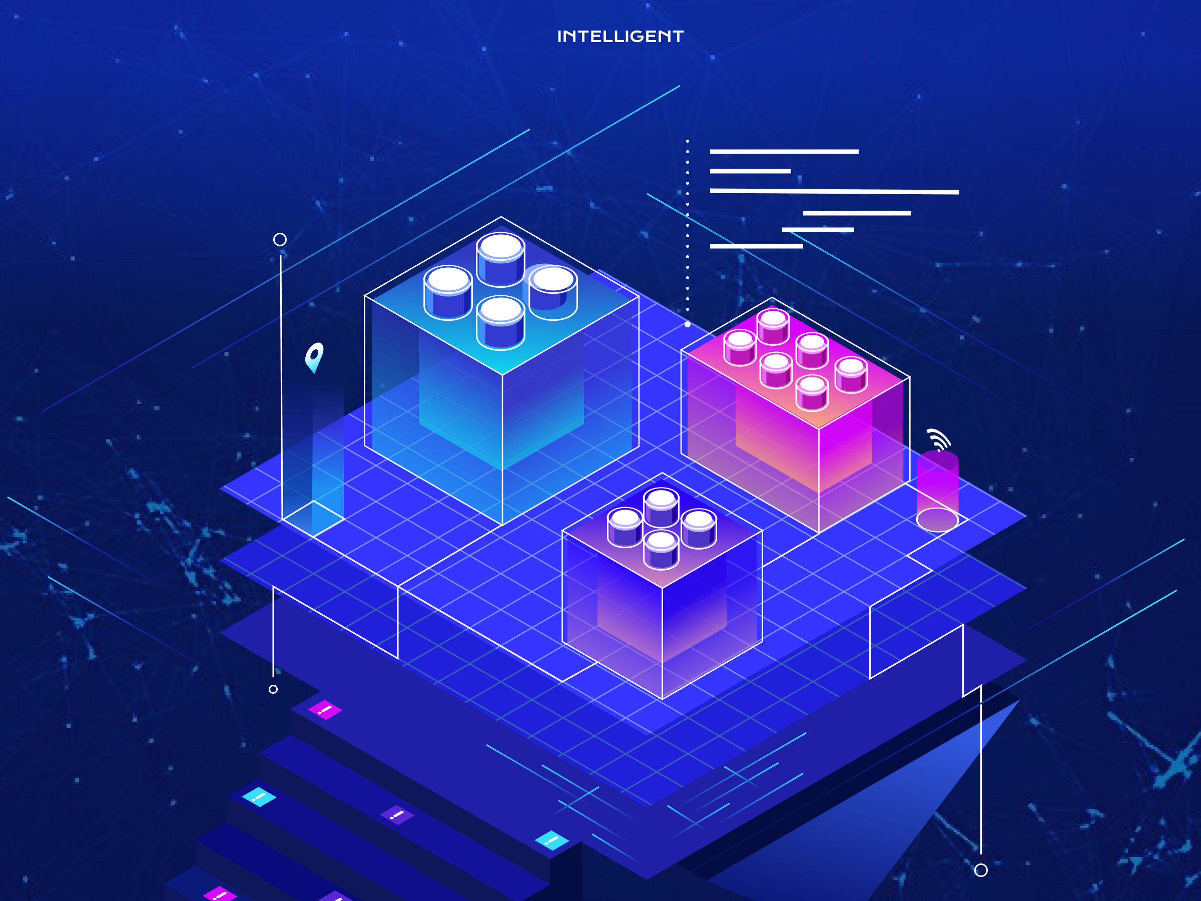 My first isometric design😊 3d app design graphic design icon illustration isometric minimal ui vector web