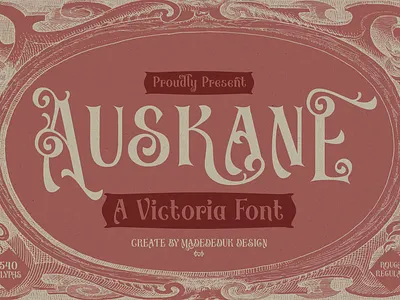 Auskane Victorian Font book cover font brand identity font christmas font classic font content font curly font decorative font elegant font fashion font headline font invitation font logotype nostalgic font tattoo font typography victorian font vintage font web font wedding font