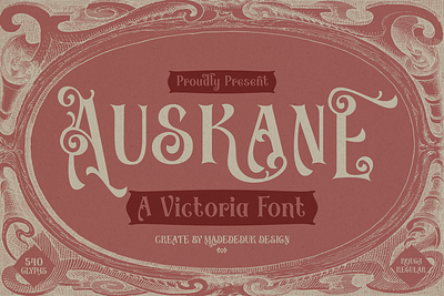 Auskane Victorian Font book cover font brand identity font christmas font classic font content font curly font decorative font elegant font fashion font headline font invitation font logotype nostalgic font tattoo font typography victorian font vintage font web font wedding font