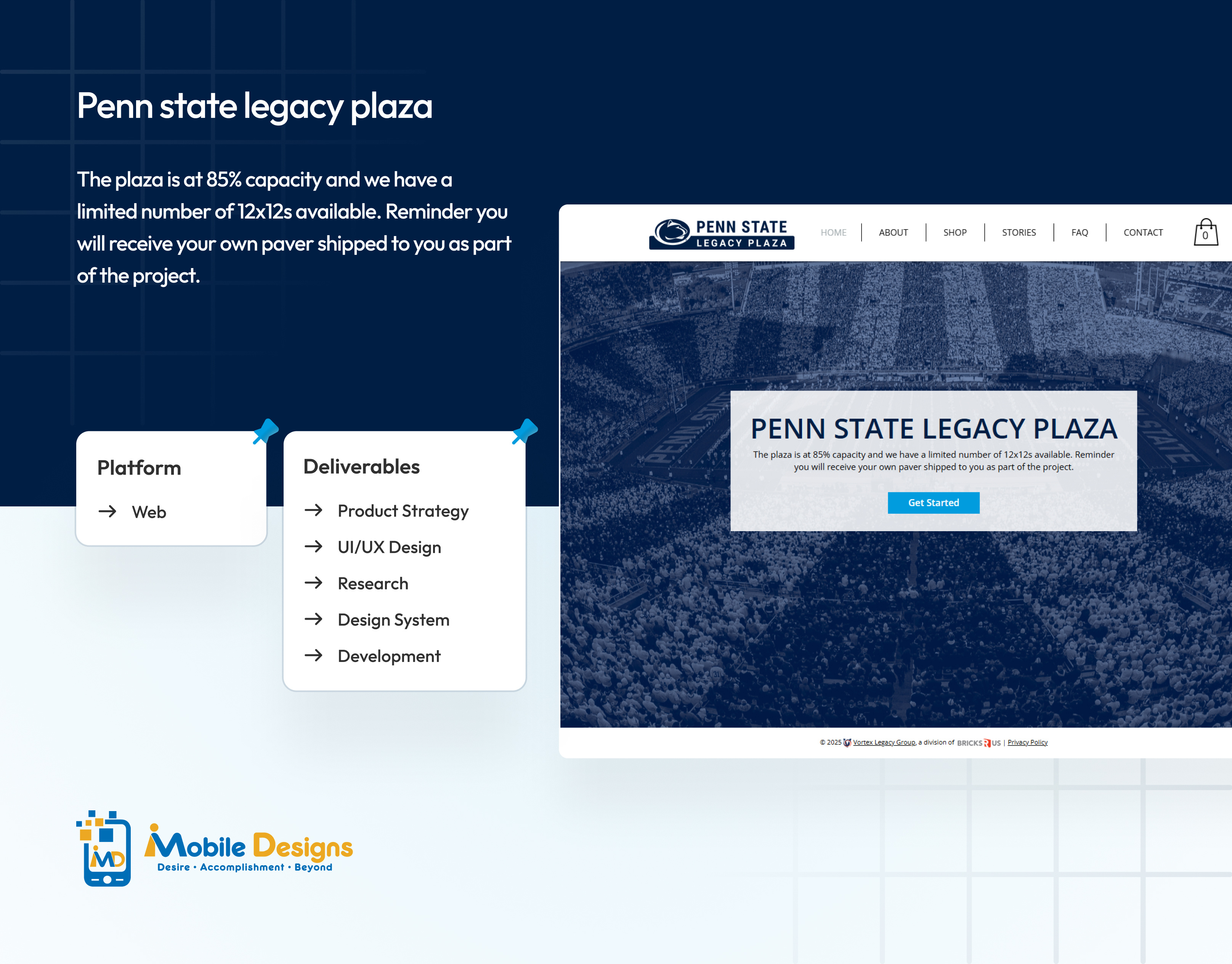 Penn state legacy plaza