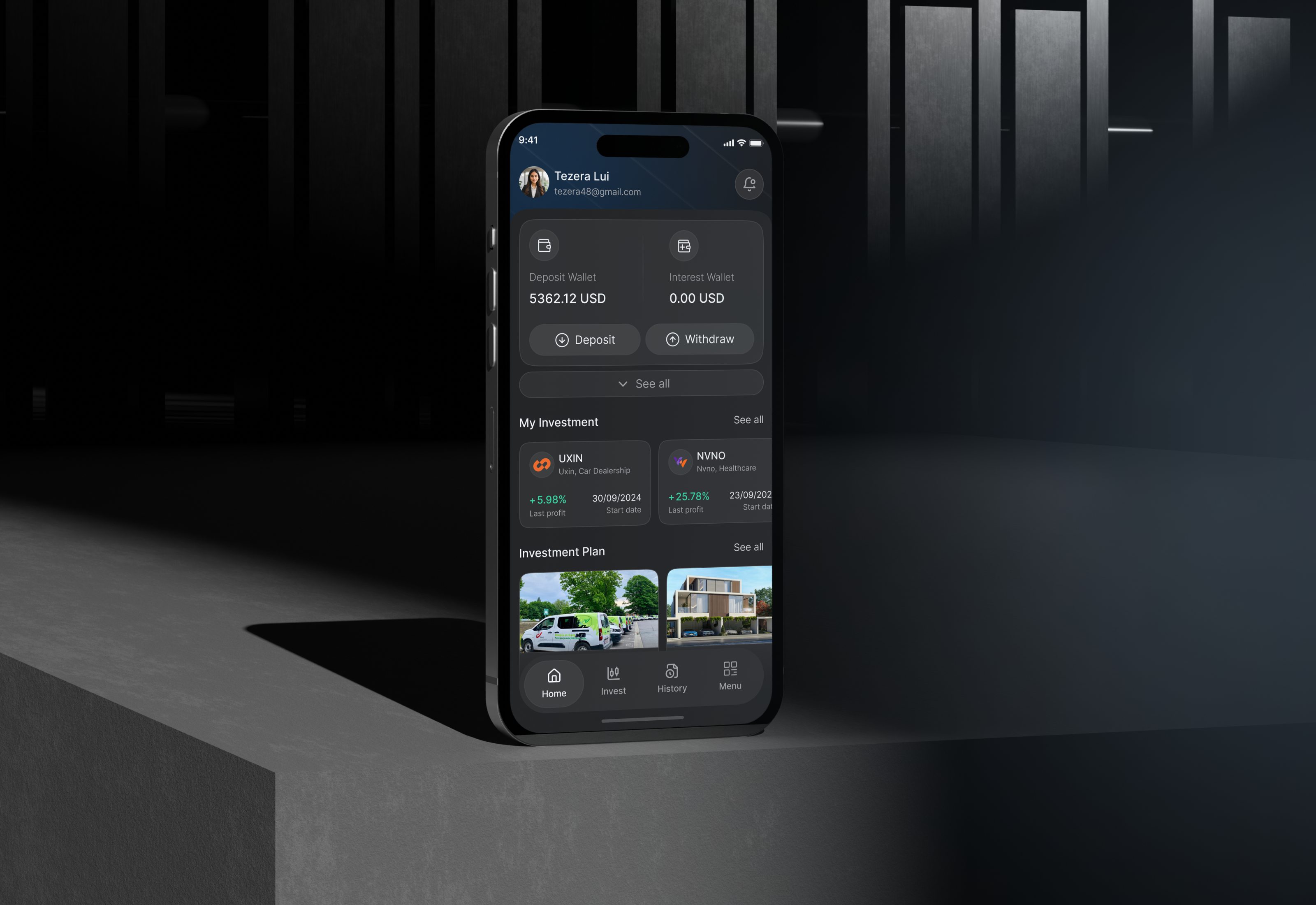 Smart Investing Made Simple appdesign dribbbledesign financeappdesign financeui financeux fintechdesign investmentapp moneyapp portfolioapp stockapp uidesign uiuxdesign wealthmanagement